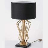 Modern Design Table Lamp with Circular Shade