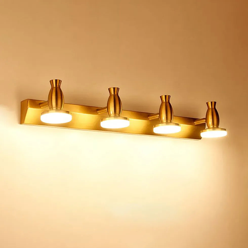 Brass Mirror Front Vanity Bathroom Wall Lights