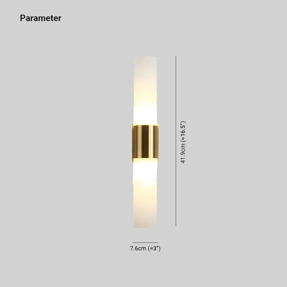 Modern Frosted Glass Wall Lights