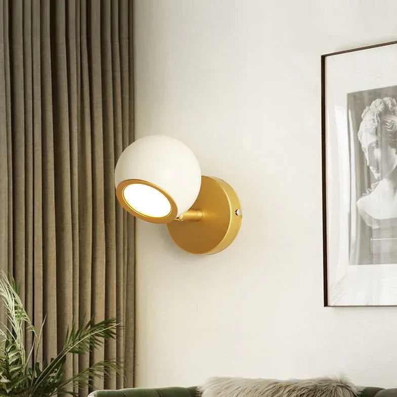 Spherical Shade Led Modern Wall Lights