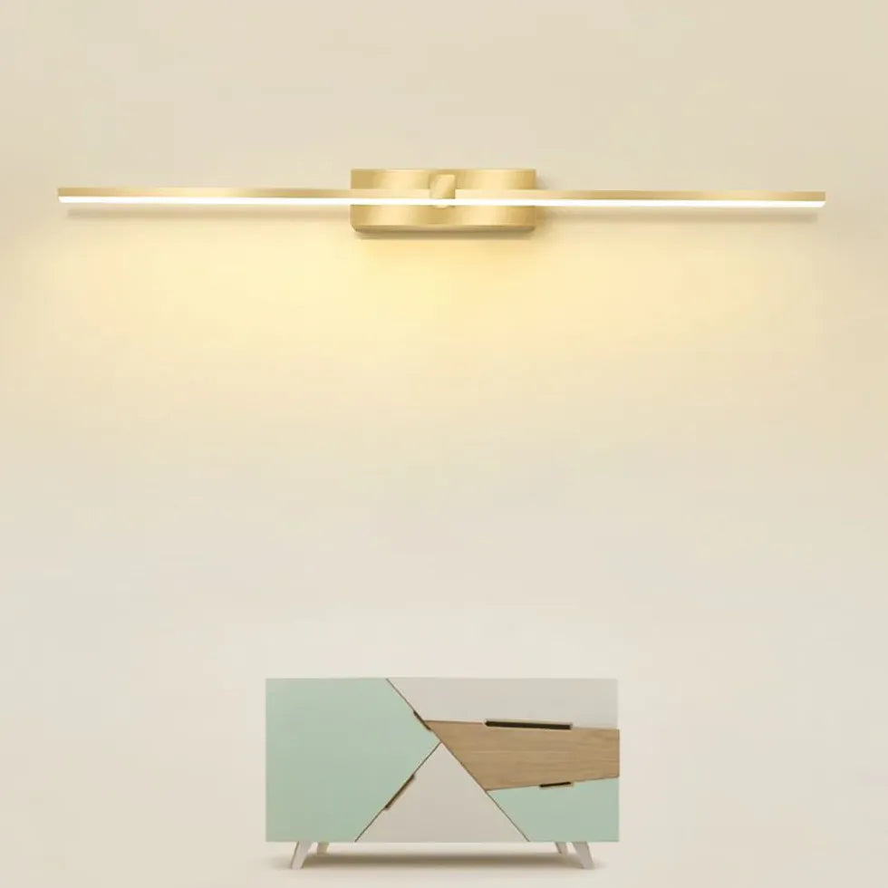 Gold Led Modern Mirror Lights