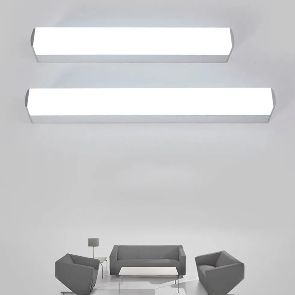 Rectangular Led White Bathroom Wall Lights