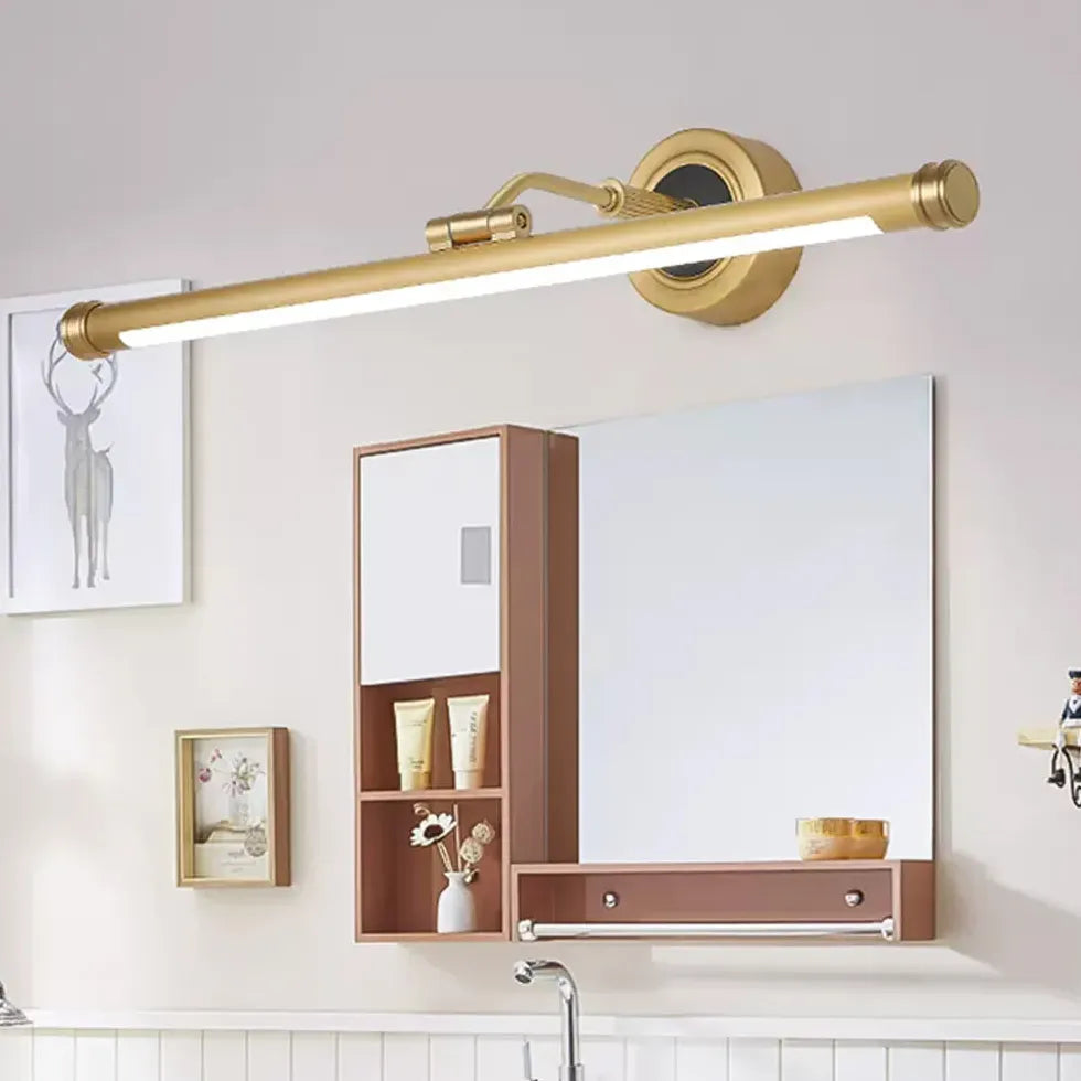 Brass Led  Linear Mirror Lights