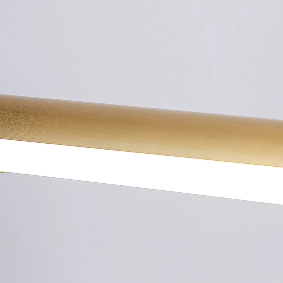 Brass Led  Linear Mirror Lights