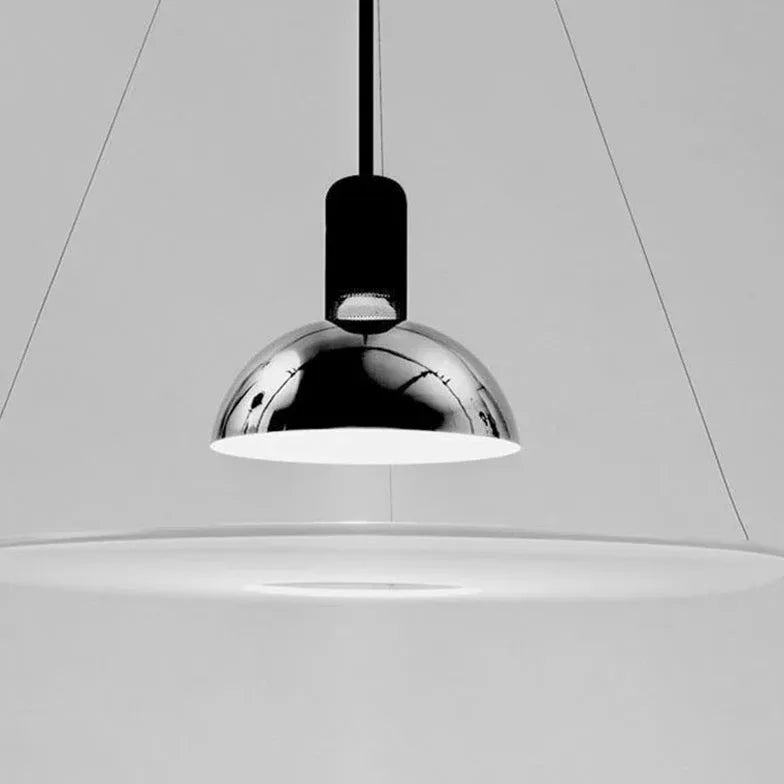 Two-Tone Disc Modern Minimalist Pendant Light