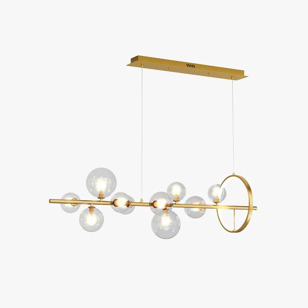 Linear Large Light Bulb Modern Chandelier
