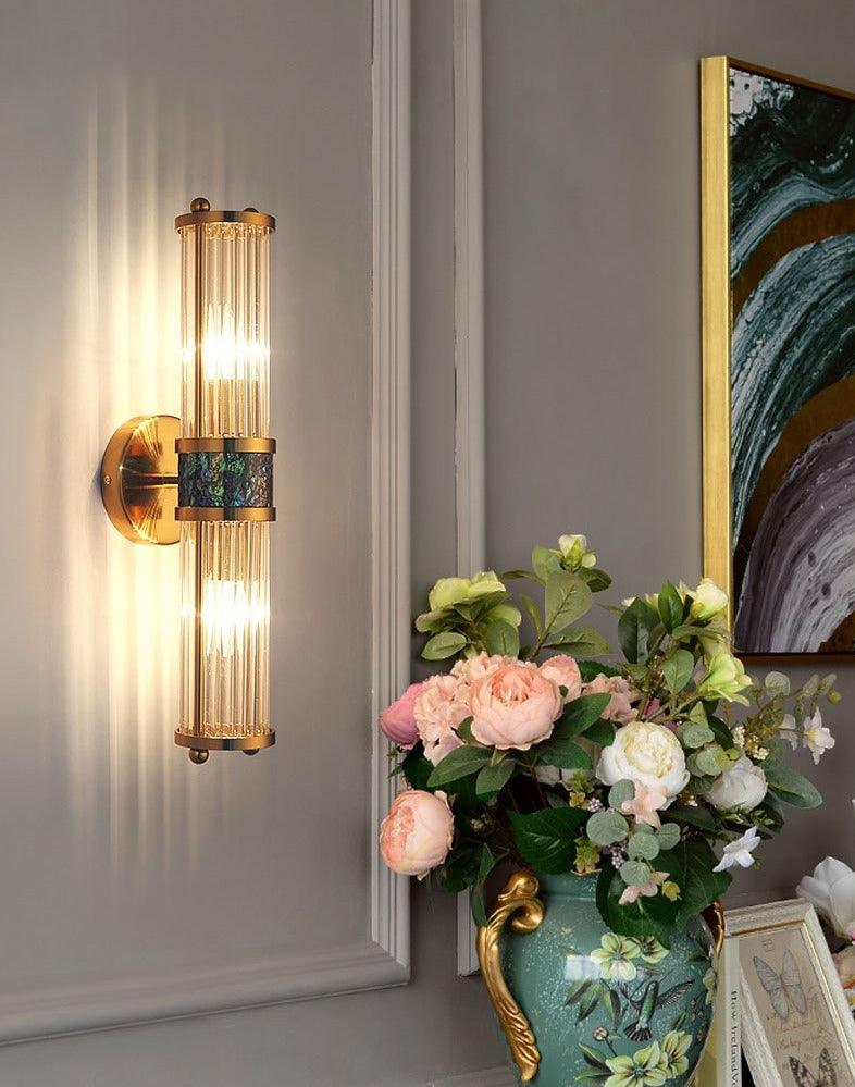 Luxury Glass Up and Down Wall Lights