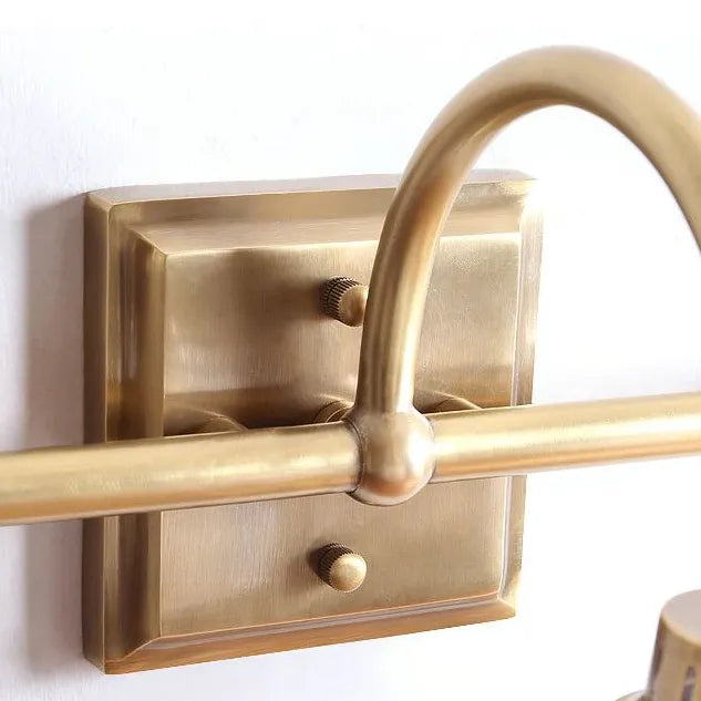 Antique Brass Bathroom Wall Lights