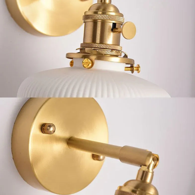 Ceramic Wall Lights Adjustable Indoor