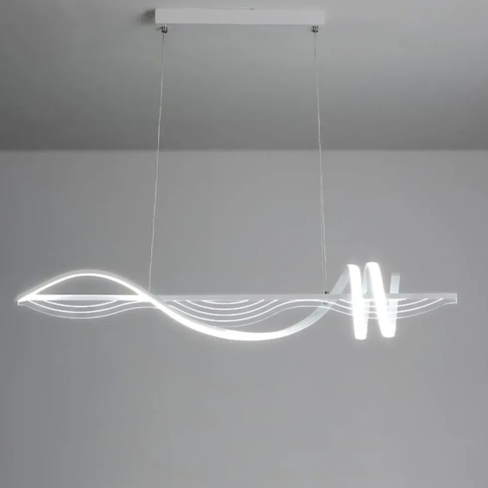 Spiral Shapes for Kitchen LED Pendant Light