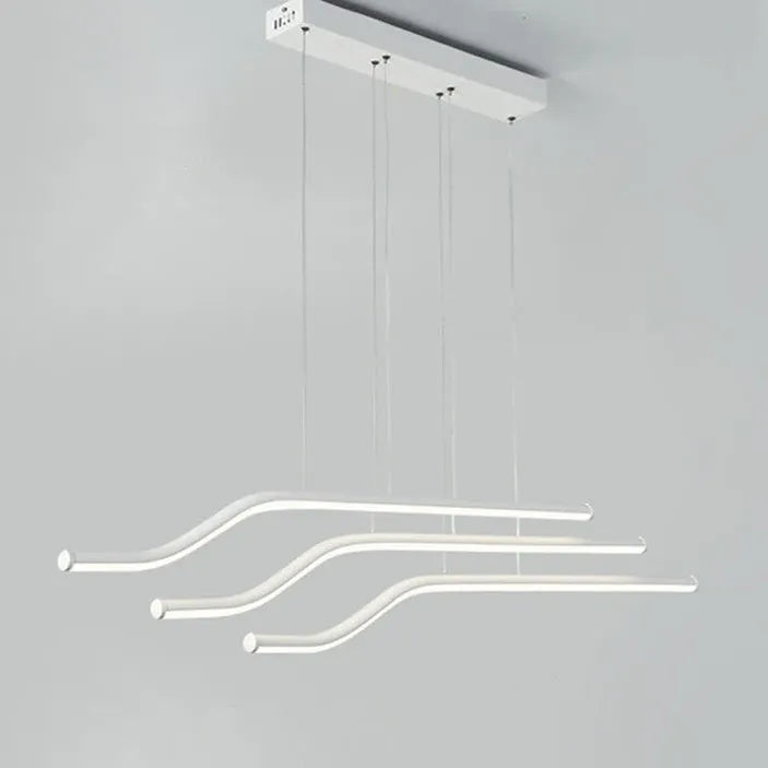 Three-Line Zigzag Design Minimalist Pendant Light