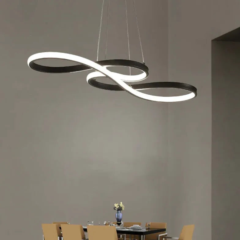 circular ring modern kitchen pendant light