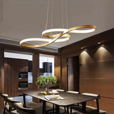 circular ring modern kitchen pendant light