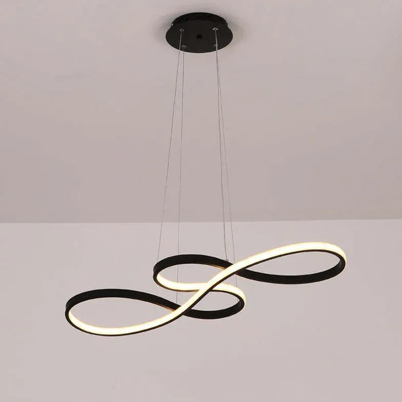 circular ring modern kitchen pendant light