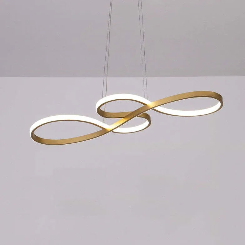 circular ring modern kitchen pendant light