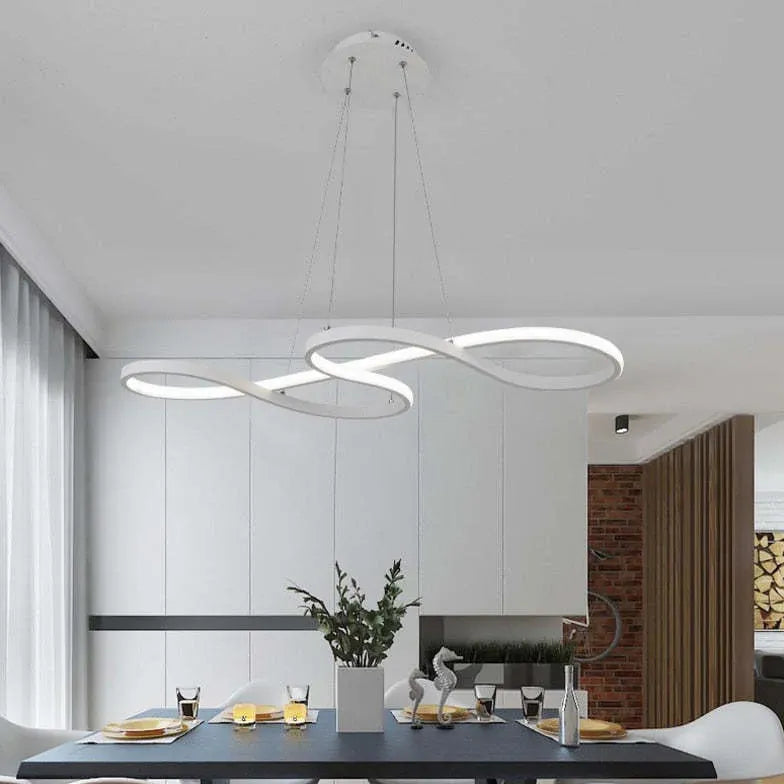 circular ring modern kitchen pendant light