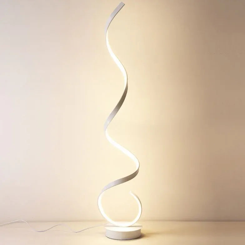 Spiral Modern Art Style Floor Lamp