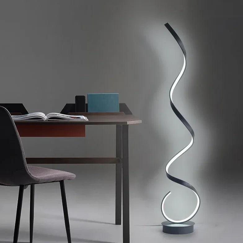 Spiral Modern Art Style Floor Lamp