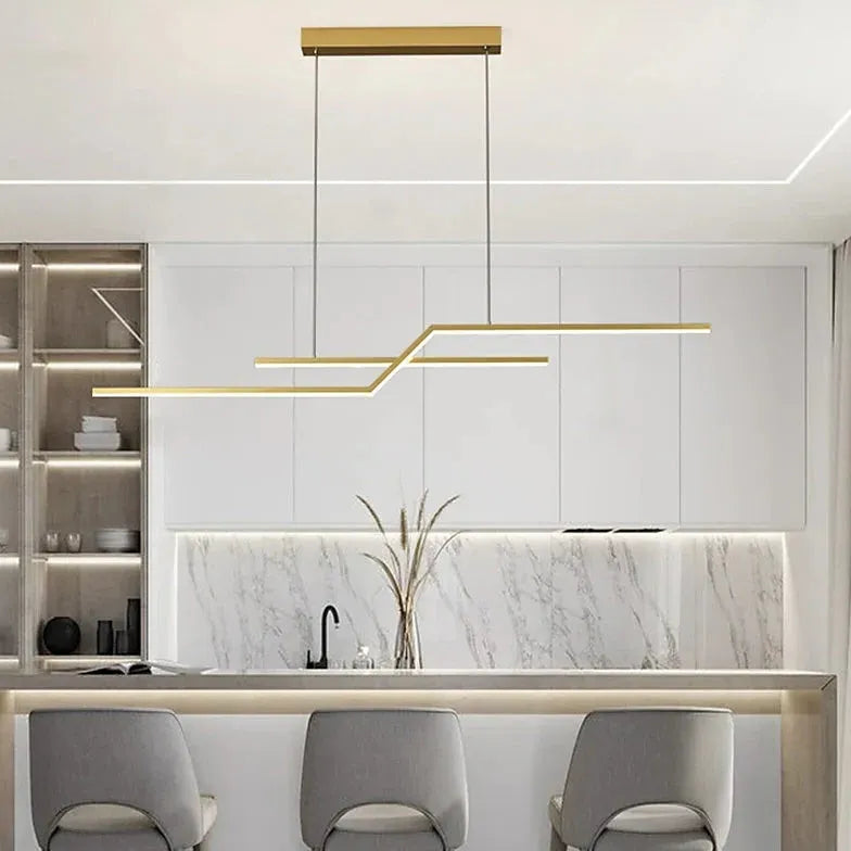 Linear Minimalist for Dining Room Pendant Light