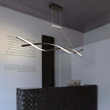 Double Curve Wrapped Modern Pendant Light