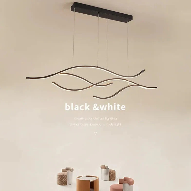 Multi-Curve Modern Minimalist Pendant Light