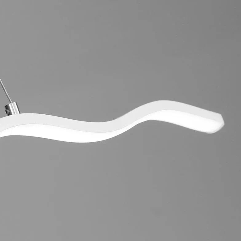 Wavy Line Minimalist Modern Pendant Light