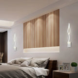 Wave Styling Led Modern Wall Lights