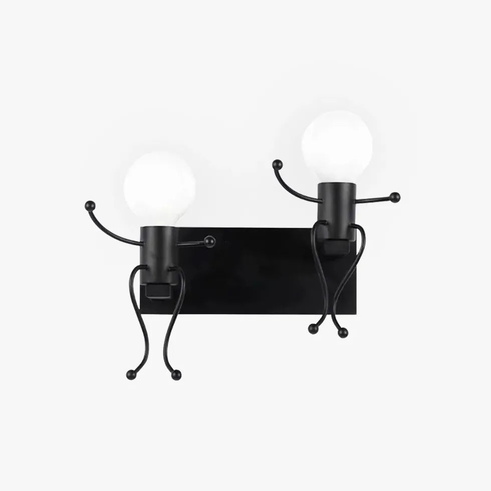 Creative Little Man Modern Wall Lights