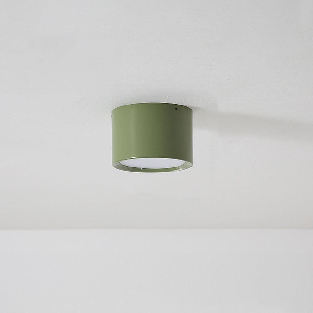 Nordic Cylindrical LED Eye Care Flush Ceiling Light