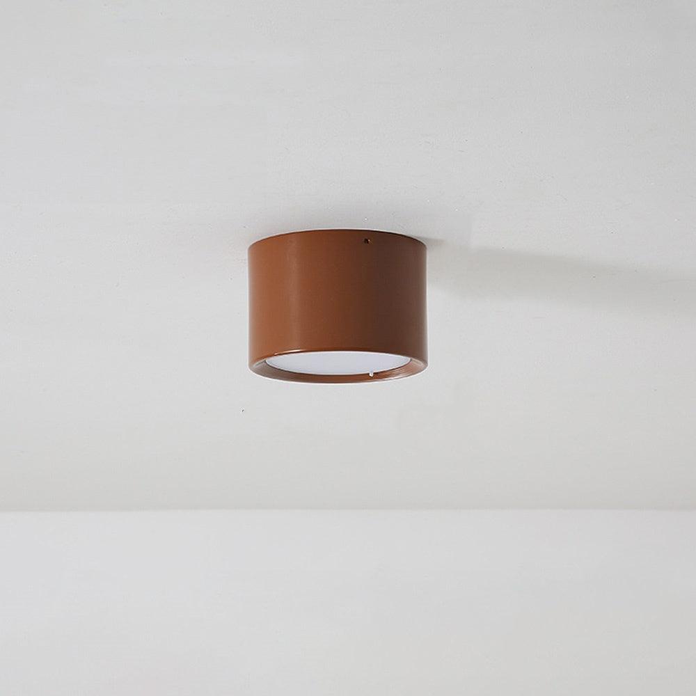 Nordic Cylindrical LED Eye Care Flush Ceiling Light