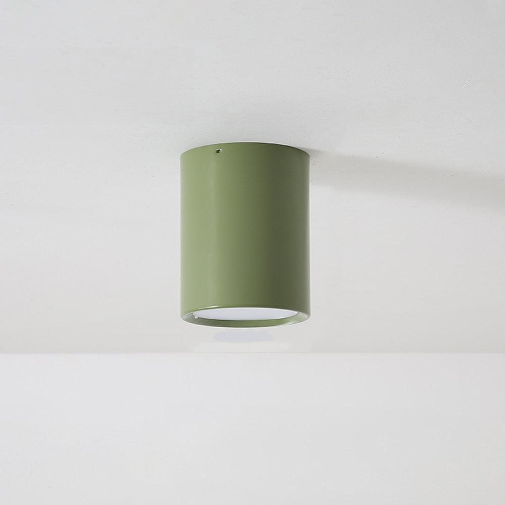 Nordic Cylindrical LED Eye Care Flush Ceiling Light