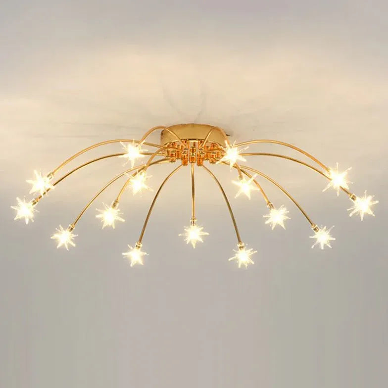 Pyrotechnics Modern LED Flush Ceiling Lights