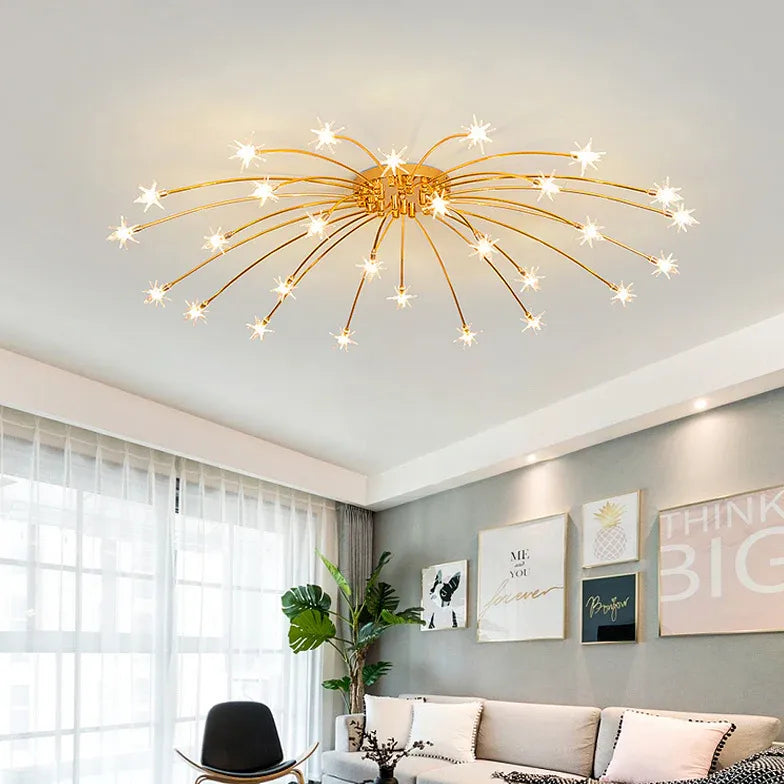 Pyrotechnics Modern LED Flush Ceiling Lights