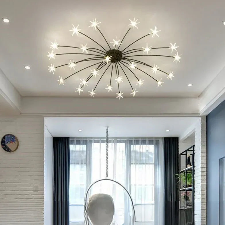 Pyrotechnics Modern LED Flush Ceiling Lights