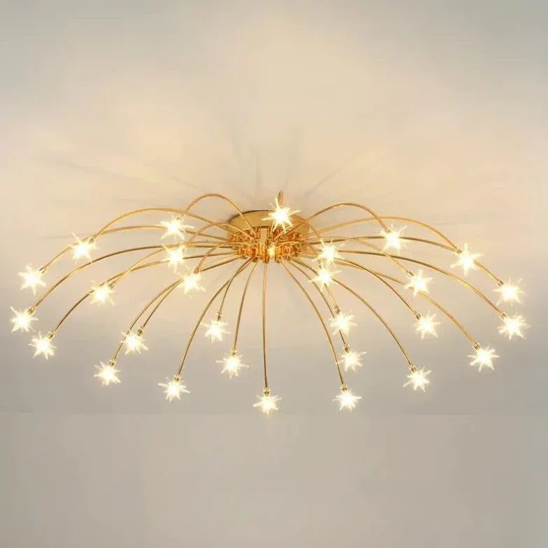 Pyrotechnics Modern LED Flush Ceiling Lights