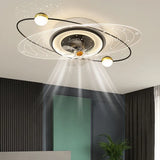 Multiple Lights Modern Ceiling Fan With Light