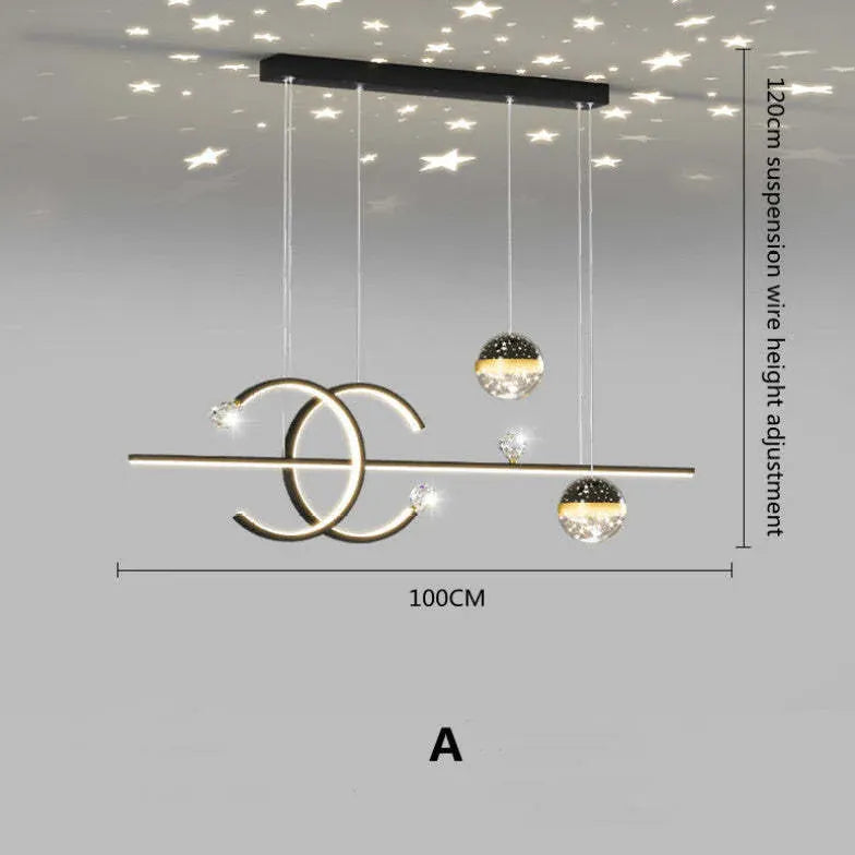 Projection Starry Sky Kitchen LED Pendant Light