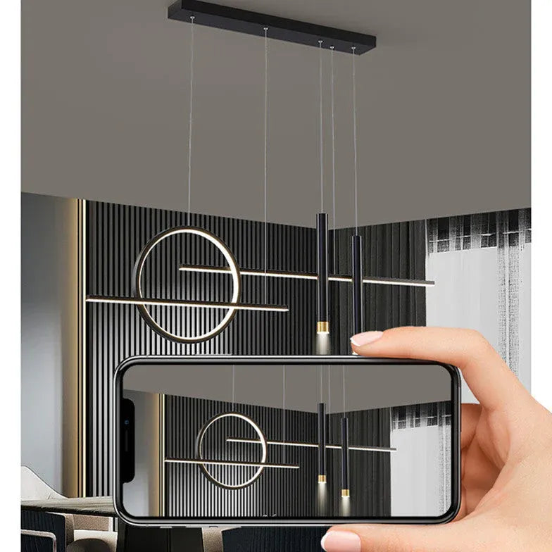 Ring Bar Vertical Kitchen LED Pendant Light