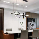 Multi-Loop Straight Line Kitchen Pendant Light