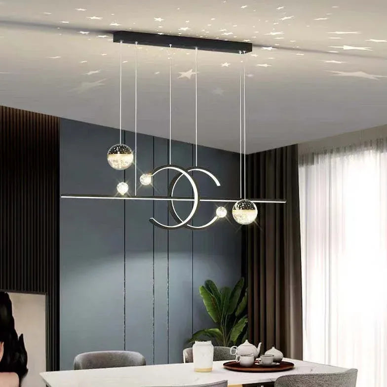 Decorative Stars Kitchen Modern Pendant Light