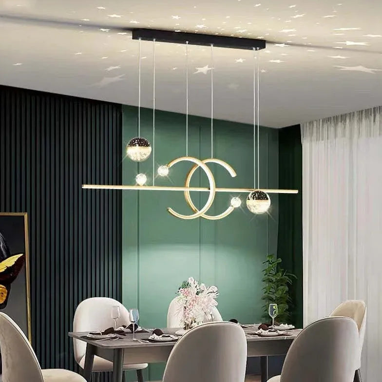 Decorative Stars Kitchen Modern Pendant Light