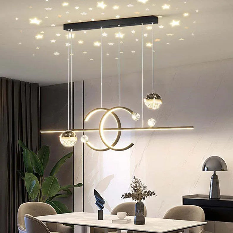 Decorative Stars Kitchen Modern Pendant Light