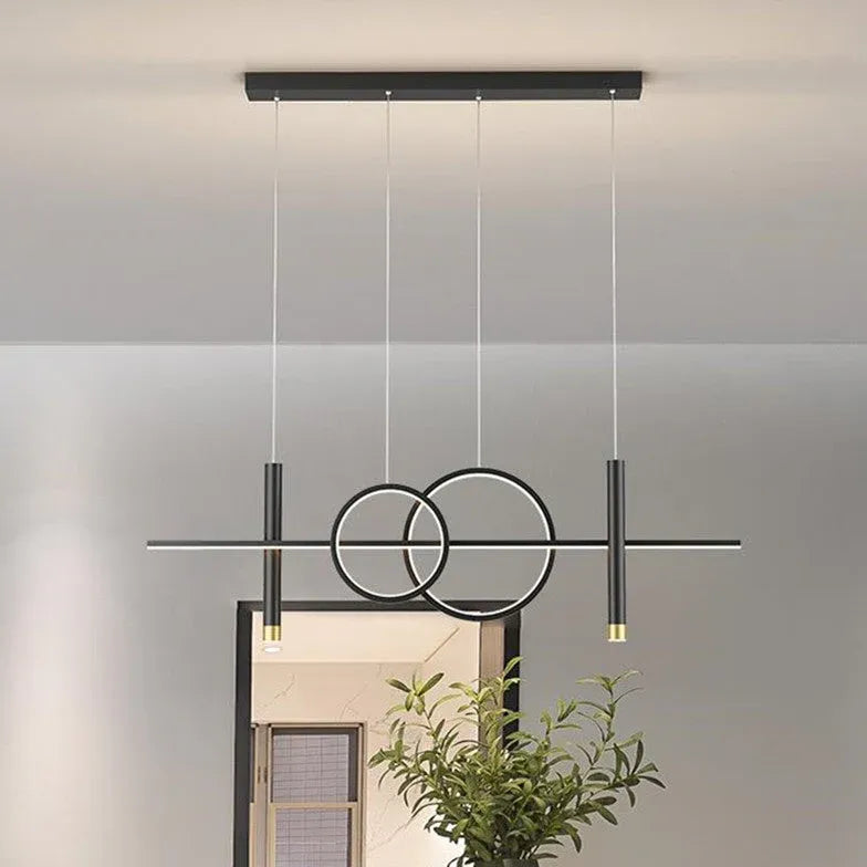 Circular Lines Kitchen LED Pendant Light