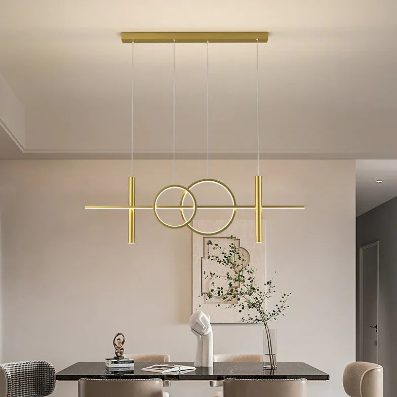 Circular Lines Kitchen LED Pendant Light