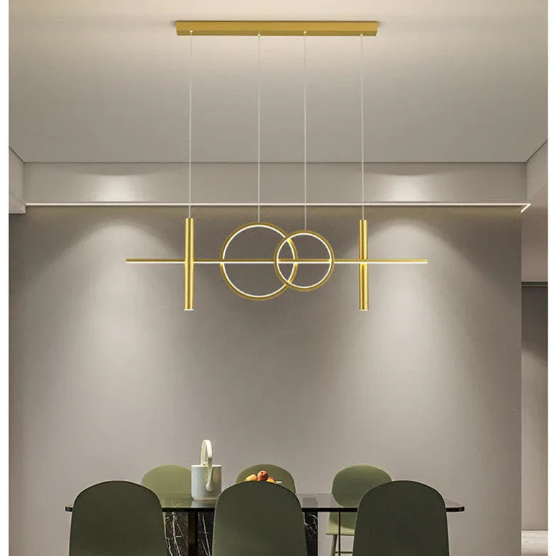 Circular Lines Kitchen LED Pendant Light