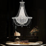 beaded crystal living room chandelier