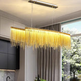 Gold Chain Kitchen Pendant Light