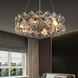 Diamond Folds Crystal Modern Pendant Light