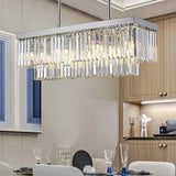 Luxury Strip Crystal Kitchen Pendant Light