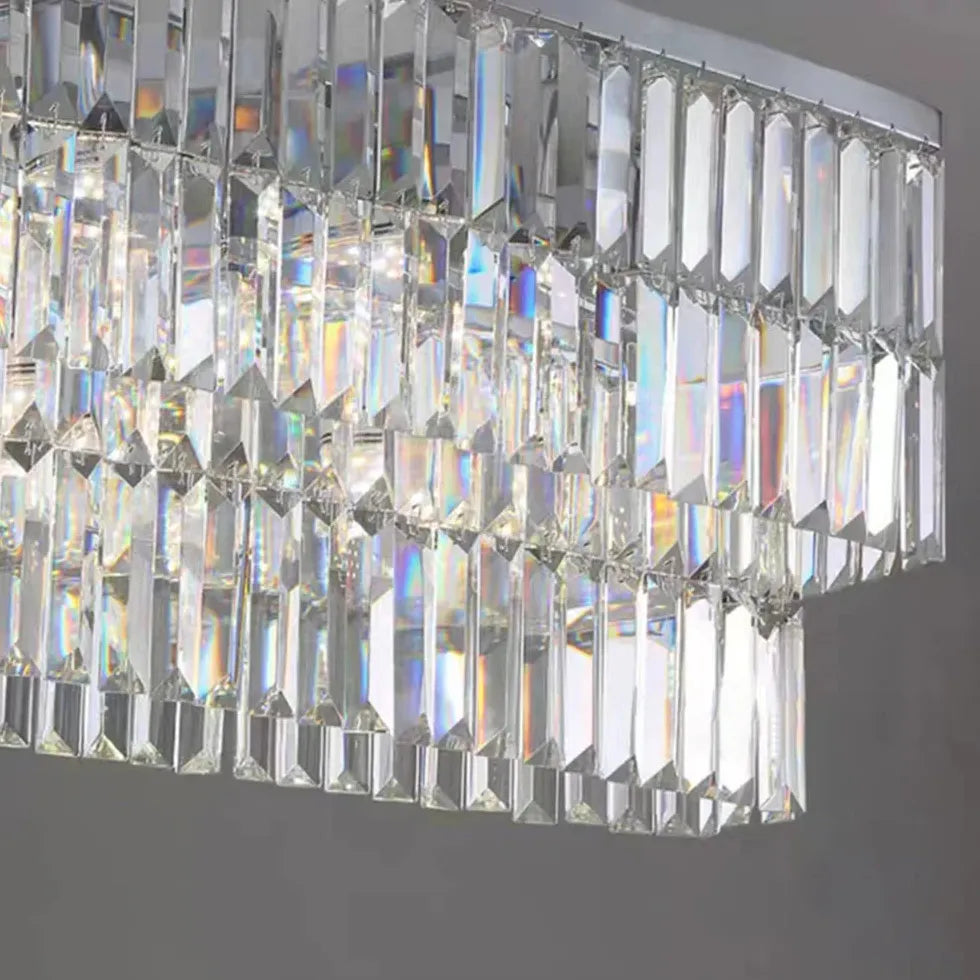 Luxury Strip Crystal Kitchen Pendant Light